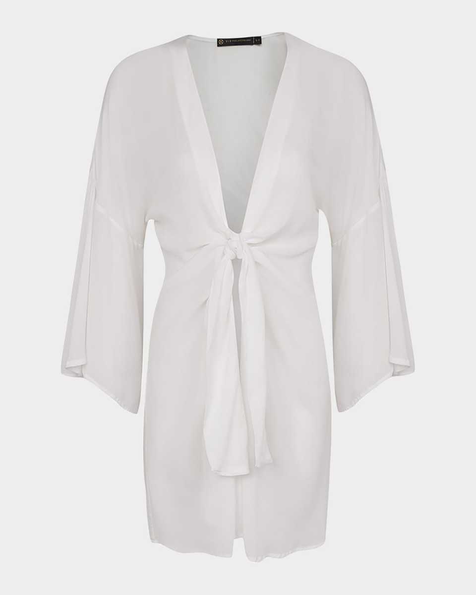 Solid Perola Knot Short Coverup